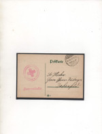 ALLEMAGNE,1918,TERRITERLALDELEGLERTER , D,FREIW/ KRANKENPFLEGE FUR WURTTEMBERG - Gevangenenpost