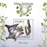 Mozambique 2010 Bats S/s, Mint NH, Nature - Animals (others & Mixed) - Bats - Mosambik