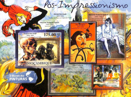 Mozambique 2011 Post Impressionism S/s, Van Gogh, Mint NH, Art - Modern Art (1850-present) - Paintings - Vincent Van G.. - Mosambik