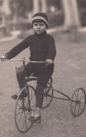 Foto Cartolina D'epoca - Tematica Bambini  Con Giocattolo - Anonymous Persons