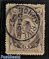 Nigeria 1894 Niger Coast, 5d, Without WM, Used, BONNY RIVER, Used Stamps - Otros & Sin Clasificación
