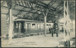 Gravenhage - Station Z.H.E.S.M. - Binnenaanzicht (niet Frequent) - Zie 3 Scans En Beschrijving - Den Haag ('s-Gravenhage)