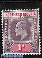 Nigeria 1904 Northern Nigeria, 1d, WM Multiple Crown-CA, Stamp Out Of Set, Unused (hinged) - Otros & Sin Clasificación