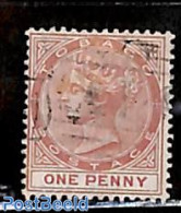 Trinidad & Tobago 1880 1d, WM Crown-CC, Used, Used Stamps - Trindad & Tobago (1962-...)