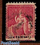 Trinidad & Tobago 1862 1d, Without WM, Perf. 11.5, Used, Used Stamps - Trindad & Tobago (1962-...)