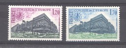 France  -  Service  :  Yv  58-59  ** - Mint/Hinged