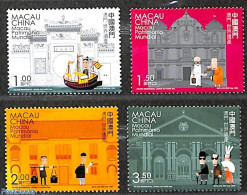 Macao 2005 World Heritage 4v, Mint NH, History - World Heritage - Nuevos