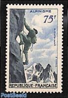 France 1956 75f, Stamp Out Of Set, Mint NH, Sport - Mountains & Mountain Climbing - Ongebruikt