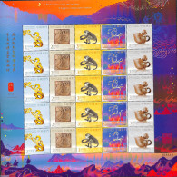 Macao 2016 Year Of The Monkey M/s (with 5 Sets), Mint NH, Nature - Various - Monkeys - New Year - Nuovi