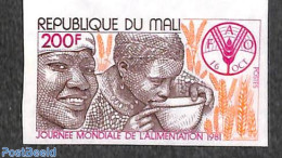 Mali 1981 World Food Day 1v, Imperforated, Mint NH, Health - Food & Drink - Alimentazione