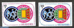 Guinea, Republic 1983 Int. Year Of Disabled Persons 2v, Imperforated, Mint NH, Health - Disabled Persons - Int. Year O.. - Handicaps