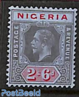 Nigeria 1914 2/6Sh, Stamp Out Of Set, Unused (hinged) - Other & Unclassified