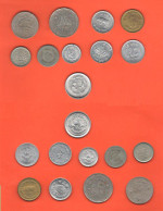 Nepal 10 Coins Differents Year Aluminum Brass E Nickel Coin  XX - Népal