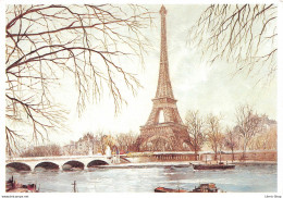 ►PARIS◄75►◄CPM►TOUR EIFFEL◄►LE PONT D'IENA◄►ÉDIT. ARTERTRE - Eiffelturm