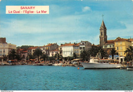 ►SANARY◄83►◄CPM►LE QUAI  L'ÉGLISE  LA MER◄±1990►ÉDITIONS LÉO N°30 - Sanary-sur-Mer