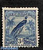 British New Guinea 1931 3d, Stamp Out Of Set, Unused (hinged), Nature - Birds - Other & Unclassified