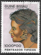 GUINE BISSAU – 1989 Hairstyles 1000P00 Used Stamp - Guinea-Bissau