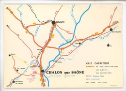Chalon Sur Saone - Carte - Chalon Sur Saone