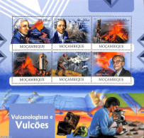 Mozambique 2012 Volcans 6v M/s, Mint NH, History - Geology - Mosambik