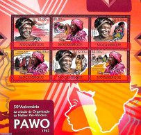 Mozambique 2012 PAWO 6v M/s, Mint NH, History - Women - Sin Clasificación