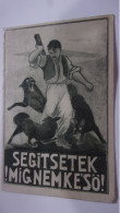 HONGRIE HUNGARY 1920  Seg-tsetek M-g Nem Kés Kiadja A "Sz'zat" Magyarorsz'g Teriléti Épség. - Hongrie