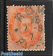 Italy 1882 2L Redorange, Used , Used Stamps - Andere & Zonder Classificatie