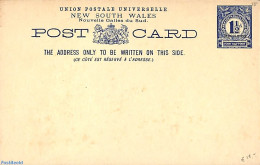 Australia, New South Wales 1902 Postcard 1.5d, SPECIMEN, Unused Postal Stationary - Autres & Non Classés