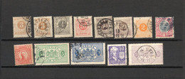 Suède 13 Classiques - Used Stamps