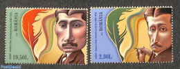 Romania 2023 Urmuz Year 2v, Mint NH, Art - Authors - Unused Stamps