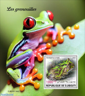 Djibouti 2023 Frogs, Mint NH, Nature - Frogs & Toads - Gibuti (1977-...)