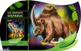 Djibouti 2016 Extinct Animals, Mint NH, Nature - Prehistoric Animals - Preistorici