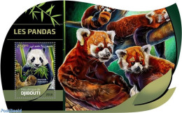 Djibouti 2016 Pandas, Mint NH, Nature - Pandas - Yibuti (1977-...)