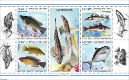 Guinea, Republic 2023 Fishes, Mint NH, Nature - Fish - Peces