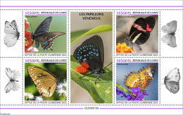 Guinea, Republic 2023 Butterflies, Mint NH, Nature - Butterflies - Flowers & Plants - Autres & Non Classés