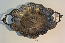 E1 Magnifique Plat En étain XIX Siècle Altes Zinn Gericht Old Pewter Dish - Zinn