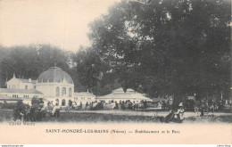 ►SAINT-HONORÉ-LES-BAINS◄58►CPA►±1910◄►ÉTABLISSEMENT ET LE PARC►CLICHÉ MENIN - Saint-Honoré-les-Bains