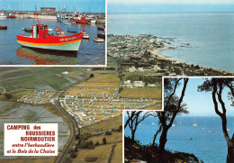 NOIRMOUTIER Le Camping Des Roussières Entre L'herbaudière Et Le Bois De La Chaise (Scans R/V) N° 74 \MO7004 - Noirmoutier