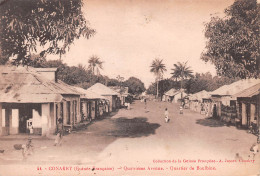 GUINEE Française Conakry Quatrième Avenue. Quartier De Boulbiné Konakry Guinéa (Scans R/V) N° 71 \MO7006 - French Guinea