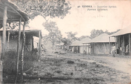 GUINEE Conakry KINDIA Quartier Syrien  Guinéa  (Scans R/V) N° 45 \MO7007 - French Guinea