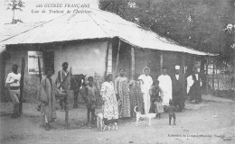 Guinée Conakry CASE DE TRAITANT DE L INTERIEUR Carte Vierge Non Circulé KONAKRY Guinéa (Scans R/V) N° 47 \MO7008 - French Guinea