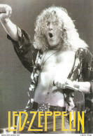 MUSIQUE / CHANTEUR ROBERT PLANT DU GROUPE LED ZEPPELIN CPM - Musica E Musicisti