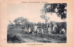 BURKINA FASO OUAGADOUGOU Haute Volta Campement De Peulhs (Scans R/V) N° 49 \MO7011 - Burkina Faso