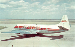 WINDSOR TCA VISCOUNT At Windsor Airport Canada (2scans) N° 42 \MO7013 - Windsor