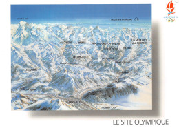 73 ALBERTVILLE  Le Site Des Jeux Olympiques D'hiver 1992 Panorama Pierre Novat  (2scans) N° 56 \MO7013 - Albertville