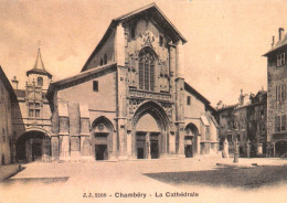 73 CHAMBERY La Cathédrale Basilique Métropolitaine  (2scans) N° 60\MO7013 - Chambery