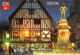 21 DIJON Restaurant Place De La Fontaine Carte Vierge Non Circulé (Scans R/V) N° 34 \MO7014 - Dijon