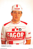 EQUIPE FAGOR 1987 - MARTIN EARLEY - PALMARES AU VERSO Cpm - Cycling