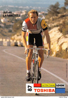 VELO / CYCLISME / EQUIPE TOSHIBA 87 - JOHAN LAMMERTS Cpm - Cycling