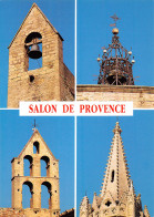 13 SALON DE PROVENCE Multivue Des Cloches Et Campaniles Carte Vierge Non Circulé (scan R/V) N° 6 \MO7021 - Salon De Provence