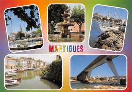 13 MARTIGUES Multivue Carte Vierge Non Voyagé (scan R\V )  N° 9 \MO7022 - Martigues